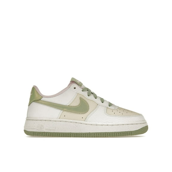 Nike Kid's Air Force 1 Low Summit White Honeydew Shoes, from StockX