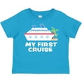 thumbnail image 3 of Inktastic My First Cruise with Cruise Ship and Palm Trees Boys or Girls Toddler T-Shirt, 3 of 5