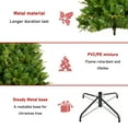 thumbnail image 4 of LingStar 6 Ft Prelit Artificial Christmas Tree With 260 LED Warm White Light 1079 Branch Tips Hinged Xmas Tree Indoor Outdoor Decor, 4 of 7