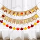 thumbnail image 2 of Bandera de Feliz OtoñO Bandera de Agradecimiento Bandera de Agradecimiento y Guirnalda de Hojas de OtoñO de Fieltro para Decoraciones de AccióN de Gracias de OtoñO, 2 of 5