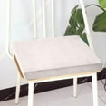 thumbnail image 3 of yilyih Chair Cushions for Dining Chairs,Sponge Cushion Velvet Solid Wood Sofa Cushion Window Cushion Warm and Comfortable Tatami Cushion,Kitchen Chair Cushions with Non-Slip Backing,Dining Chair Pads, 3 of 9