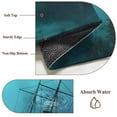 thumbnail image 6 of Ocean Shipwrecks Area Rugs 3'x5', Washable Small Throw Rugs for Living Room Bedroom, Coastal Nautical Dolphins Vintage Indoor Outdoor Rug Non-Slip Low Pile Carpet Runner Reversible Floor Mats, 6 of 8