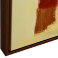 thumbnail image 5 of Uttermost Peaches Canvas Fabric Framed Abstract Art in Beige/Red/Taupe, 5 of 5