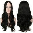 CFS Brown Brazilian Hair Hair Curly Dark Wavy Wig Women African Wig