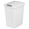 thumbnail image 1 of Sterilite Corbeille à déchets 28L TouchTop - Blanc, 1 of 8