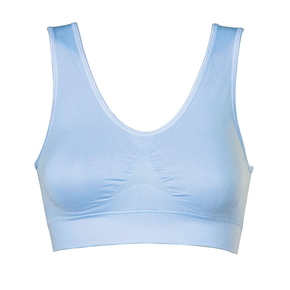 Womens Genie Bra 3 Pack - Wireless Bra for Women, Solid Color