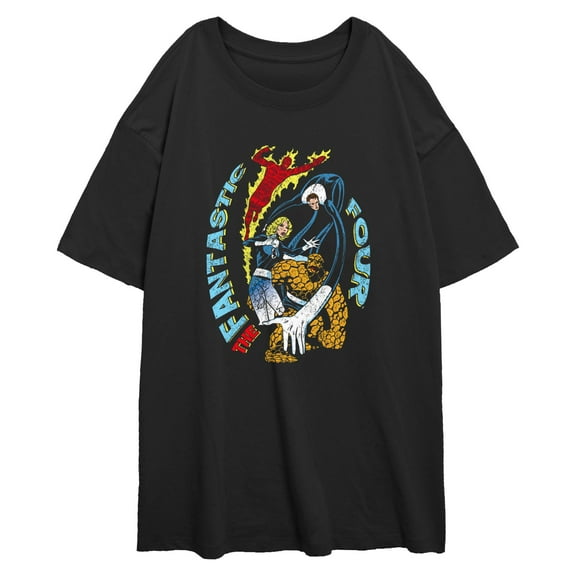 Juniors Marvel: Fantastic Four Classic Saviors T Shirt