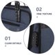 thumbnail image 3 of VERDANVERSE Maletín Protector De Oxford Para Laptop Y Documentos Con Cerradura Para Viajes Y Oficina, 3 of 6