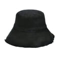 thumbnail image 2 of Sombrero de pescador para mujer BLESIY negro plegable para libre, 2 of 7