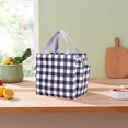 thumbnail image 4 of FFENYAN Tote Lunch Bag Solid Color Bento Bag Portable Insulation Bag Thickened Student Lunch Box Bag Lunch Bag Lunch Bag, 4 of 5