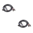 thumbnail image 1 of Seitruly Cable de Audio RCA Dual de 1,5 M a 2 RCA Audio XLR adaptador coaxial de enchufe profesional Cable de vídeo chapado Type1 NO1, 1 of 5
