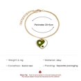 thumbnail image 3 of New intage Anklet Adjustable Chain Bracelet Heart Pendant Anklet Foot Ornament Suitable Friendship Relationship Friends Gift, 3 of 4