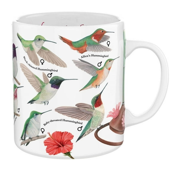 New York Puzzle Company Hummingbirds Mug 15oz Mug