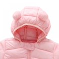 thumbnail image 4 of LOVEBAY Infant Down Cotton Snowsuits Hoodie Jumpsuits Kids Clearance Winter Coats Toddler Cotton Romper Winter Coat Zipper Snow Suit, 4 of 8