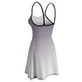 thumbnail image 5 of Aesthetic Red Lilac And White Gradient Sweet Elegant Slip Dress Women Korean Kawaii Dress, 5 of 6