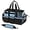 Blue, variant on SUMMIT Wearable Cleaning Caddy, Cleaning Caddy Supplies Organizer with Handle & Shoulder Straps for Housekeepers, Under Sink & Car Cleaning Tool Organizers Bag with 4 Foldable Divider (Wine)