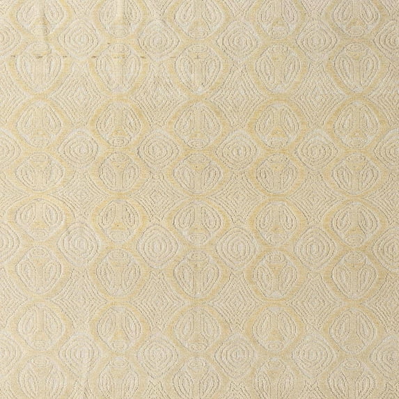 Ahgly Company Machine Washable Indoor Square Abstract Brown Sugar Brown Area Rugs, 8' Square