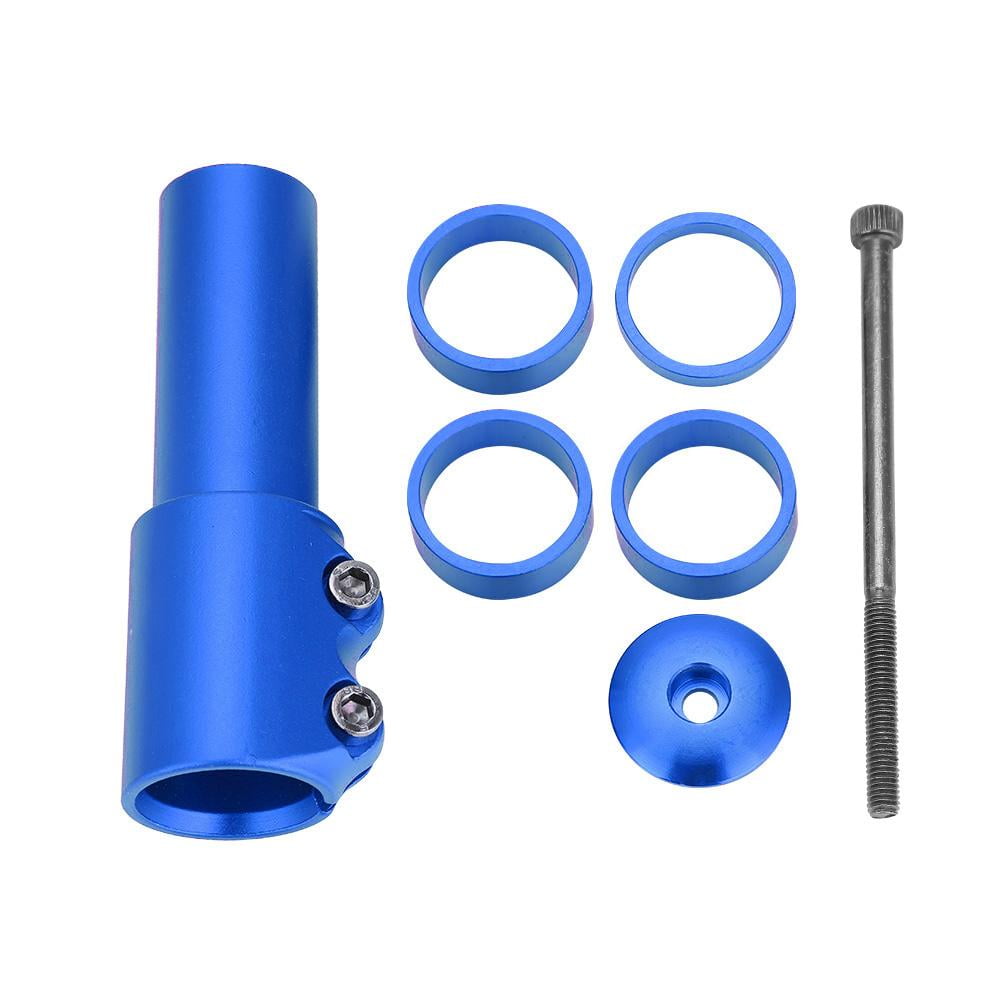 Mgaxyff Bike Extender,Bike Stem,Bicycle Mountain Bike Handlebar Fork Stem Riser Rise Up Extender