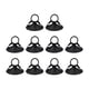thumbnail image 5 of 10 soportes de ventosa para parabrisas de coche con lazo, ventosas pequeñas Negro, 5 of 9