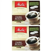 Melitta Dark Roast Soft Pod Pack 18 Count (Pack of 2)