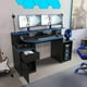 thumbnail image 3 of Escritorio Gamer Maderkit Doble 150cm Wengue, 3 of 12