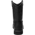thumbnail image 3 of HARLEY-DAVIDSON WORK Mens Altman Western Classic Soft Toe Work Boot Black - D93561 black/black, 3 of 6