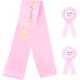 thumbnail image 1 of 1 Juego de Pin con distintivo de papá para ser, insignia para mamá, faja para mamá, decoración para fiesta de bienvenida de bebé, 1 of 5