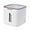 Black, variant on Wovilon Airtight Rice Dispenser ,Cover Rice Bucket For Cereal Grain Flour Rice Beans Pet Food CountertopLarge Rice Storage Container With Lid,Proof Household Cereal