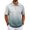 Light Gray, variant on KLHDSF Men's Polo Shirts Short Sleeve Gradient Color Gym Workout Golf T-Shirt Casual Fashion V Neck Button Down Tops 2026 Beige L
