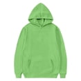 thumbnail image 5 of Girls Hoodies Fall Winter Print Loose Pullover Hoodie Top with Pocket Hoodies for Girls Size 5-6Y, 5 of 6