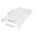 thumbnail image 6 of Clear Window Awning, 19.7x47.2in Frosted PC Material, Wall Mount Rain Shelter, UV Resistant and Easy to Clean, Ideal for Doors and Windows, 6 of 17