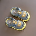 thumbnail image 3 of Girls Boys Sandals Premium Soft Soled Beach Slippers Open Toe Comfort Toddler Summer Princess Casual Hook and Loop Shoes, 3 of 3