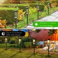 thumbnail image 5 of Kidsjoy Solar Pathway Lights Outdoor, 8 Pack Bright Solar Lights Outdoor,IP65 Waterproof Solar Garden Lights Solar Powered Landscape Lighting for Yard Patio Walkway Driveway Pathway (Warm White), 5 of 12
