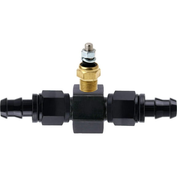 0-300'F Transmission Oil Cooler Hose Adapter Temp Gauge Sending Unit