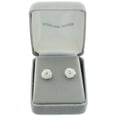 thumbnail image 2 of Mi Amore 925 Sterling Silver Knot Stud-Earrings Silver, 2 of 3