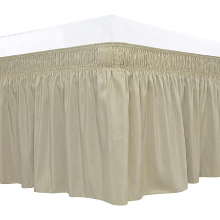 Wrap Around Bedskirts With Adjustable, Wrap Around Bed Skirt California King