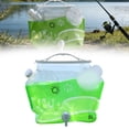 thumbnail image 2 of BINGLI Pichet d'Eau Réutilisable Pliable de 2,1 Gallons avec Pince Amovible pour Rangement - Sac d'Eau Portable et Contenant pour Camping en Plein Air, Randonnée et Préparation d'Urgence, 2 of 9