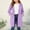 Purple, variant on Tdoqot Girls Hoodie Long Jackets- Casual Fall Cute Zip Up Fashion Sweatshirt with Pockets Orange Size 6-14