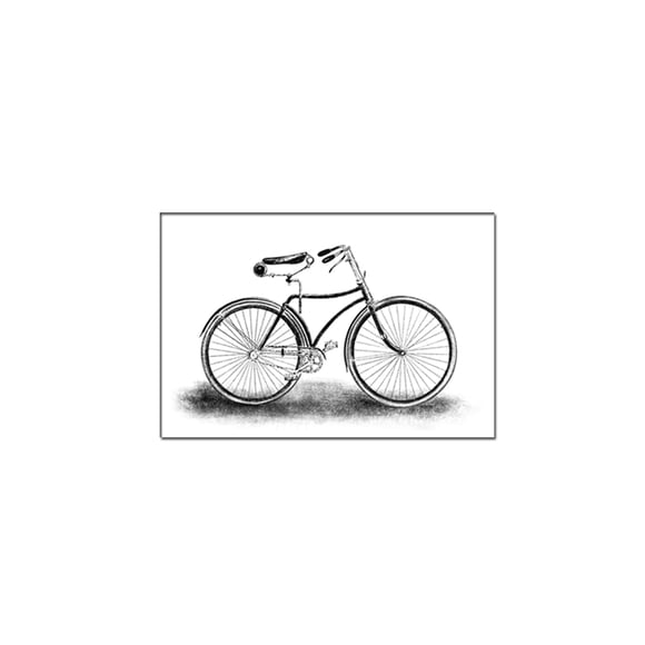 cuadro decorativo sketch bike lienzo by suma 1 pieza 120 X 80 CM