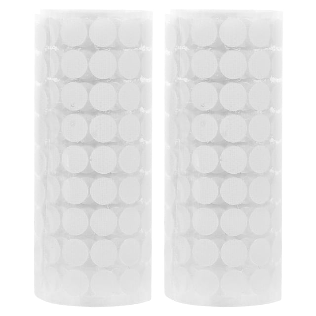 2 Rolls of Self-adhesive Dots Multipurpose Fastener Adhesive Dots Sticky Decals