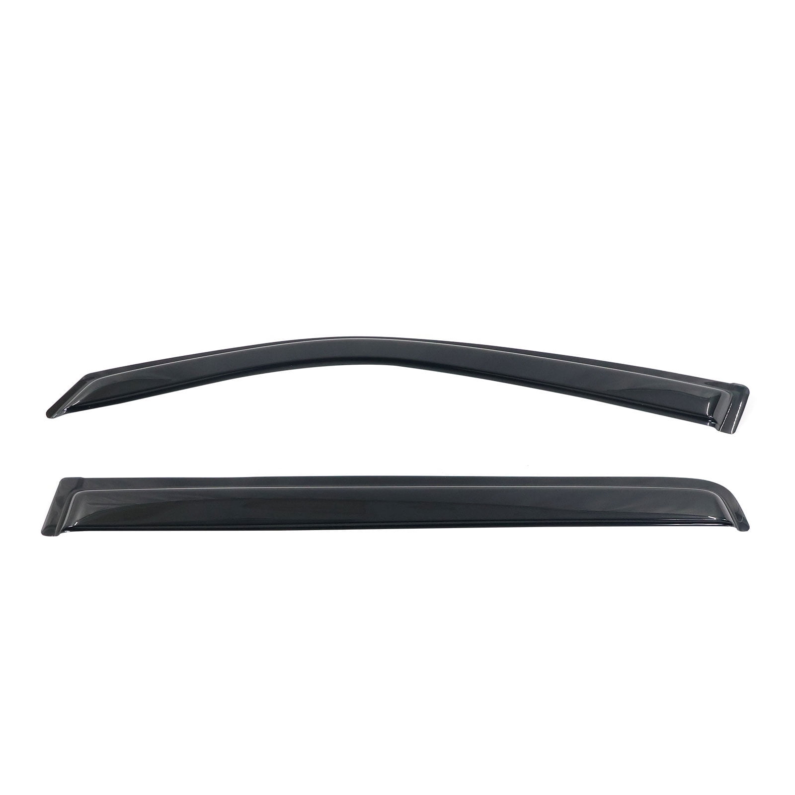 Ikon Motorsports Compatible with 09-15 Honda Pilot Acrylic Window Visors Vent Deflector Rain Guard 4Pc Set Outside Mount 2009 2010 2011 2012 2013 2014 2015