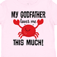 thumbnail image 4 of Inktastic My Godfather Loves Me Godchild Boys or Girls Toddler T-Shirt, 4 of 5