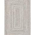 thumbnail image 2 of Pasargad Home Lagos 8' X 8' Hand Braided Grey/MultiColor Round Rug - All Ages, Indoors & Outdoors, 2 of 5