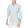 thumbnail image 1 of INC Camisa con botones Drome para hombre, azul, pequeña, 1 of 1