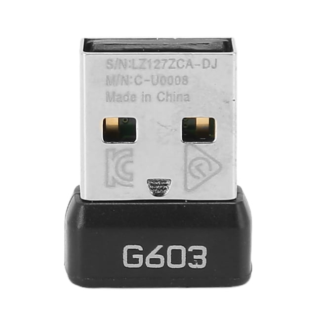 Receptor de repuesto para Logitech G603 2,4G, adaptador receptor de ratón Dongle USB inalámbrico Plug and Play