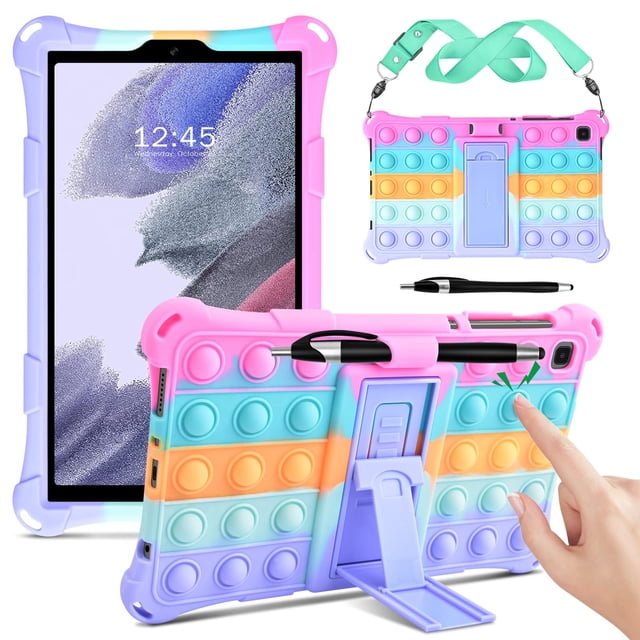Funda de silicona DETUOSI para Samsung Galaxy Tab A7 Lite 8.7 2021