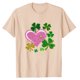 thumbnail image 4 of Camisetas de Manga Corta para las Mujeres de Moda Imprimir Cuello Redondo Camiseta, Mezcla de Poliéster Ligero para Primavera Verano Otoño, 4 of 8