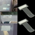 thumbnail image 2 of 2pc Car Windscreen Parking Ticket Receipt Permit Card Holder Sticker Accessories, 2 of 11