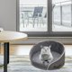 thumbnail image 4 of Cojín para perros Colco Cama Sofá suave Espuma viscoelástica extraíble Calentamiento automático Antideslizante gris, 4 of 8