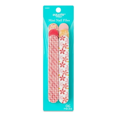 Equate Mini Nail Files, 6 Count